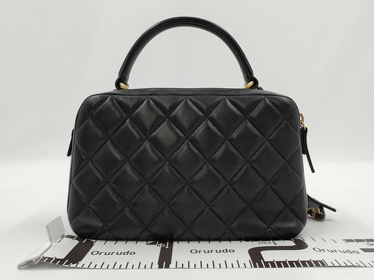 CHANEL 2WAY Bowling Handbag