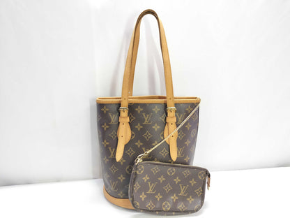 LOUIS VUITTON FL0094 Monogram Louis Vuitton Bucket Tote Bag