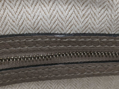 HERMES Garden Party 30 Vache Asphalt Tote Bag