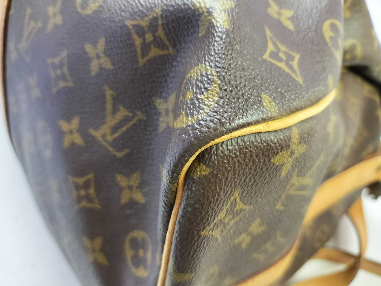 LOUIS VUITTON 853SD Monogram Louis Vuitton Keepall Boston Bag