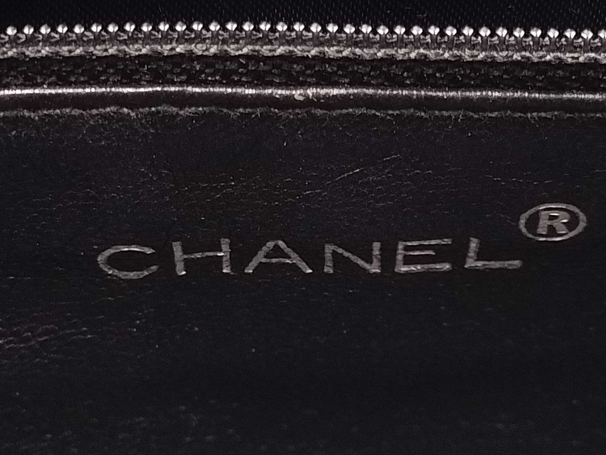 CHANEL Matelasse Chain Tote Bag in Caviar Leather, Black, 6159214