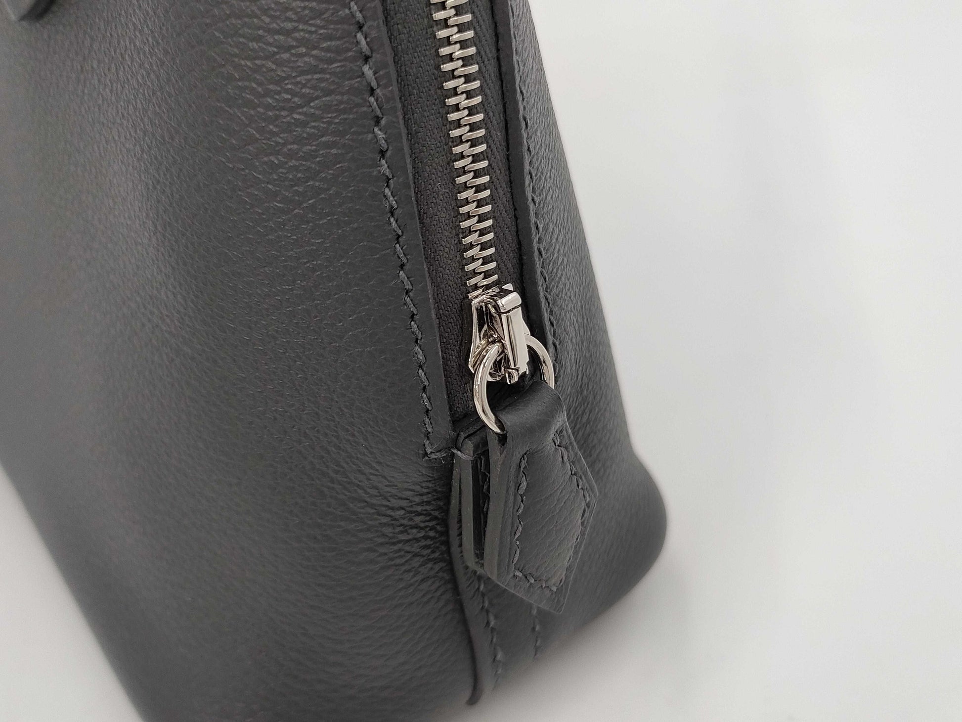 HERMES Bolide 1923 Mini Evercolor Double Stamp Handbag