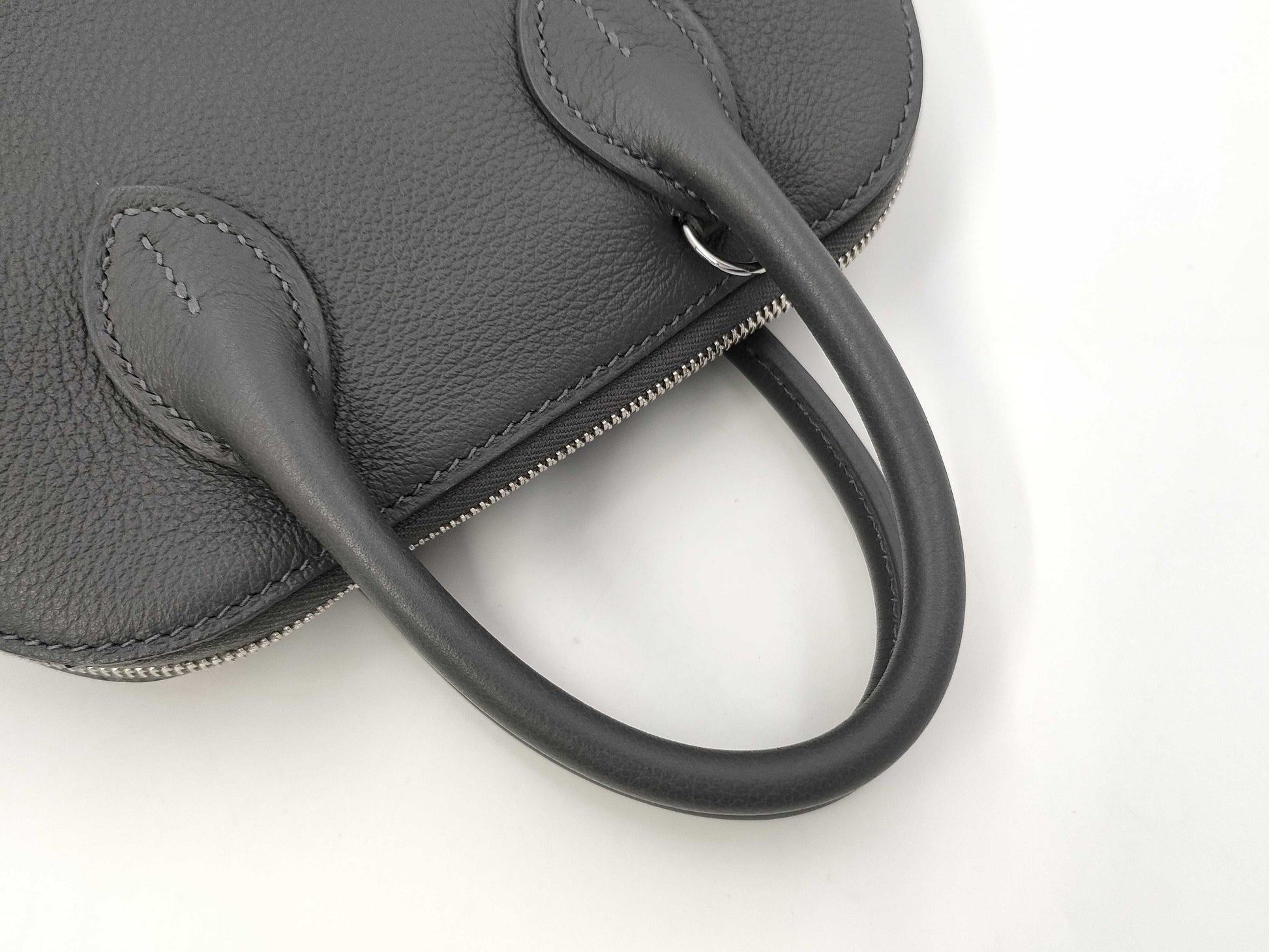 HERMES Bolide 1923 Mini Evercolor Double Stamp Handbag