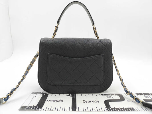 CHANEL A93659 Coco Mark Top Handle Flap Bag 25094947 Shoulder Bag