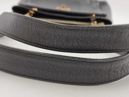 CHANEL Coco Mark Caviar Leather Chain Tote Bag in Black with Gold Hardware, Sticker Included, Card Not Included, Shoulder Bag