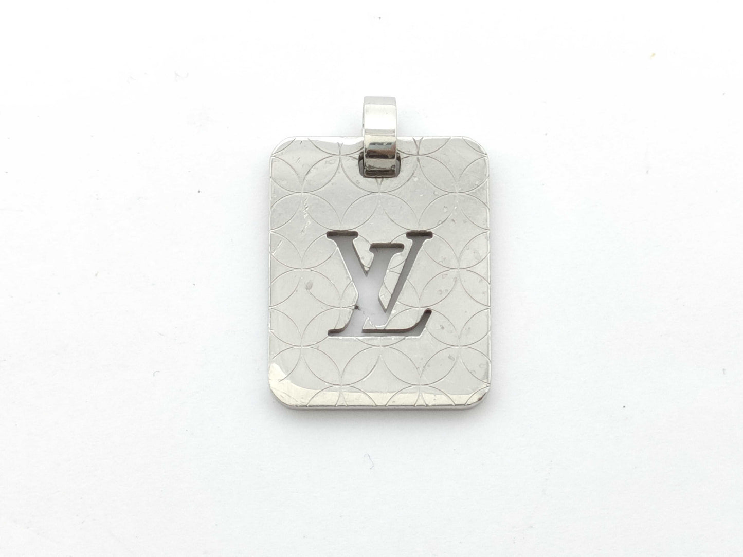 LOUIS VUITTON Champs Elysees Necklace Top Pendant Top