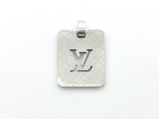 LOUIS VUITTON Champs Elysees Necklace Top Pendant Top