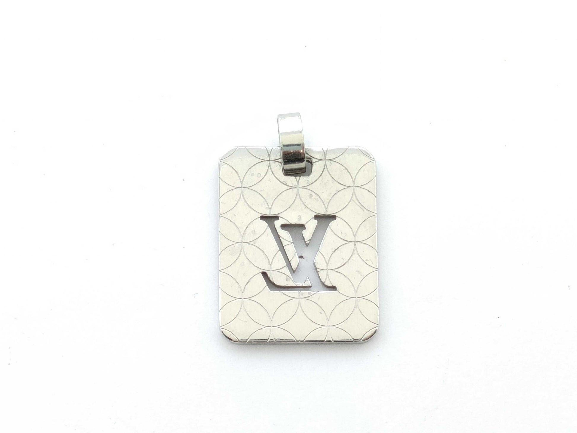 LOUIS VUITTON Champs Elysees Necklace Top Pendant Top