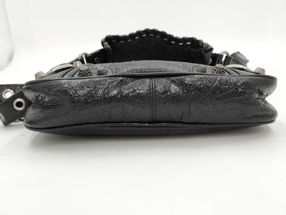 BALENCIAGA 751523 Neo Cagoule Leather Bag