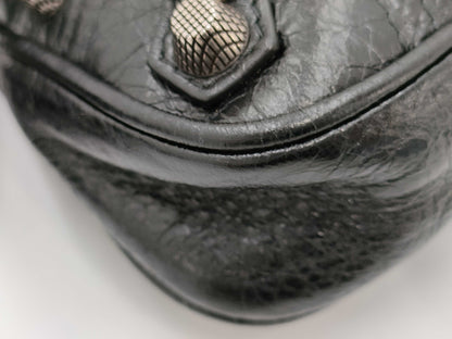 BALENCIAGA 751523 Neo Cagoule Leather Bag