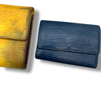 LOUIS VUITTON Epi Wallet and Key Case 4-Piece Set