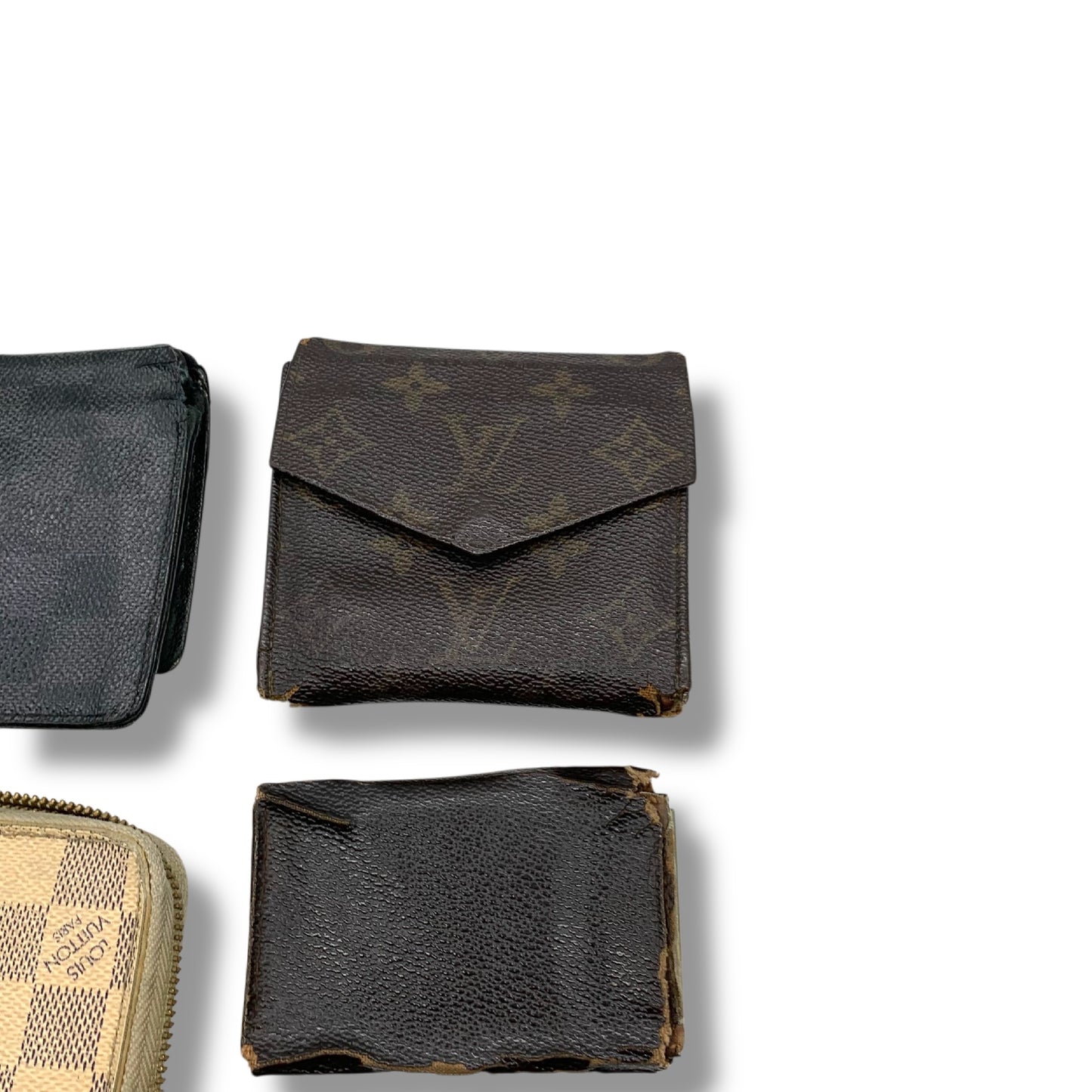 LOUIS VUITTON Damier Wallet, Large Set of Accessories