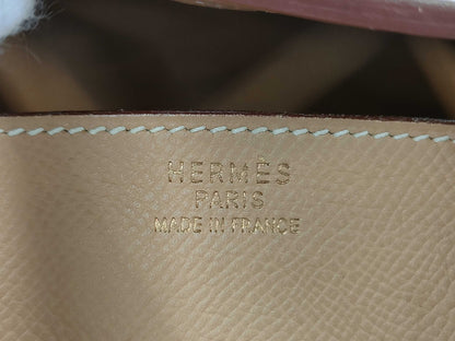 HERMES Birkin 35 □C Brown Handbag