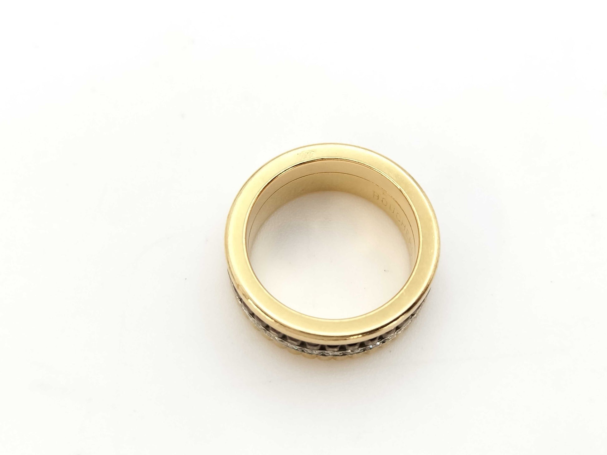 BOUCHERON Quatre Classic T45 Diamond OR750 9.2g Ring 