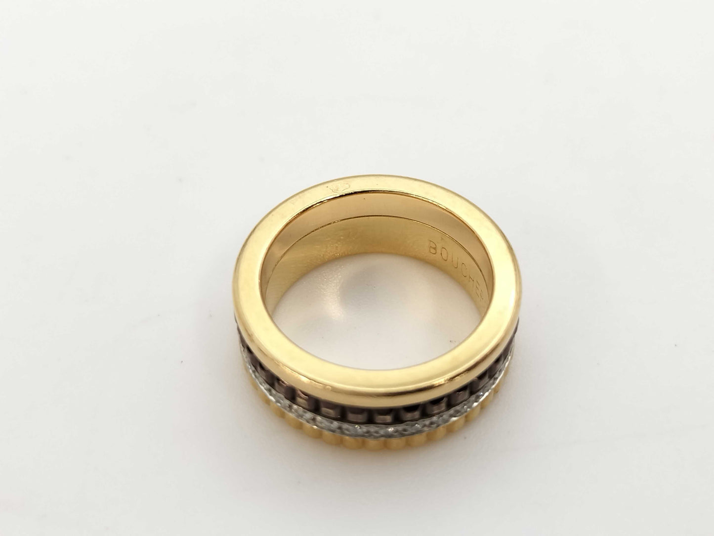 BOUCHERON Quatre Classic T45 Diamond OR750 9.2g Ring 