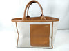 Valextra Canvas Tote Bag