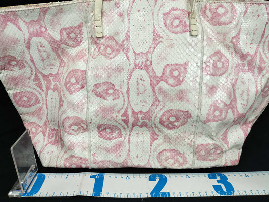 FENDI Fendi Tote Bag Python Tote Bag