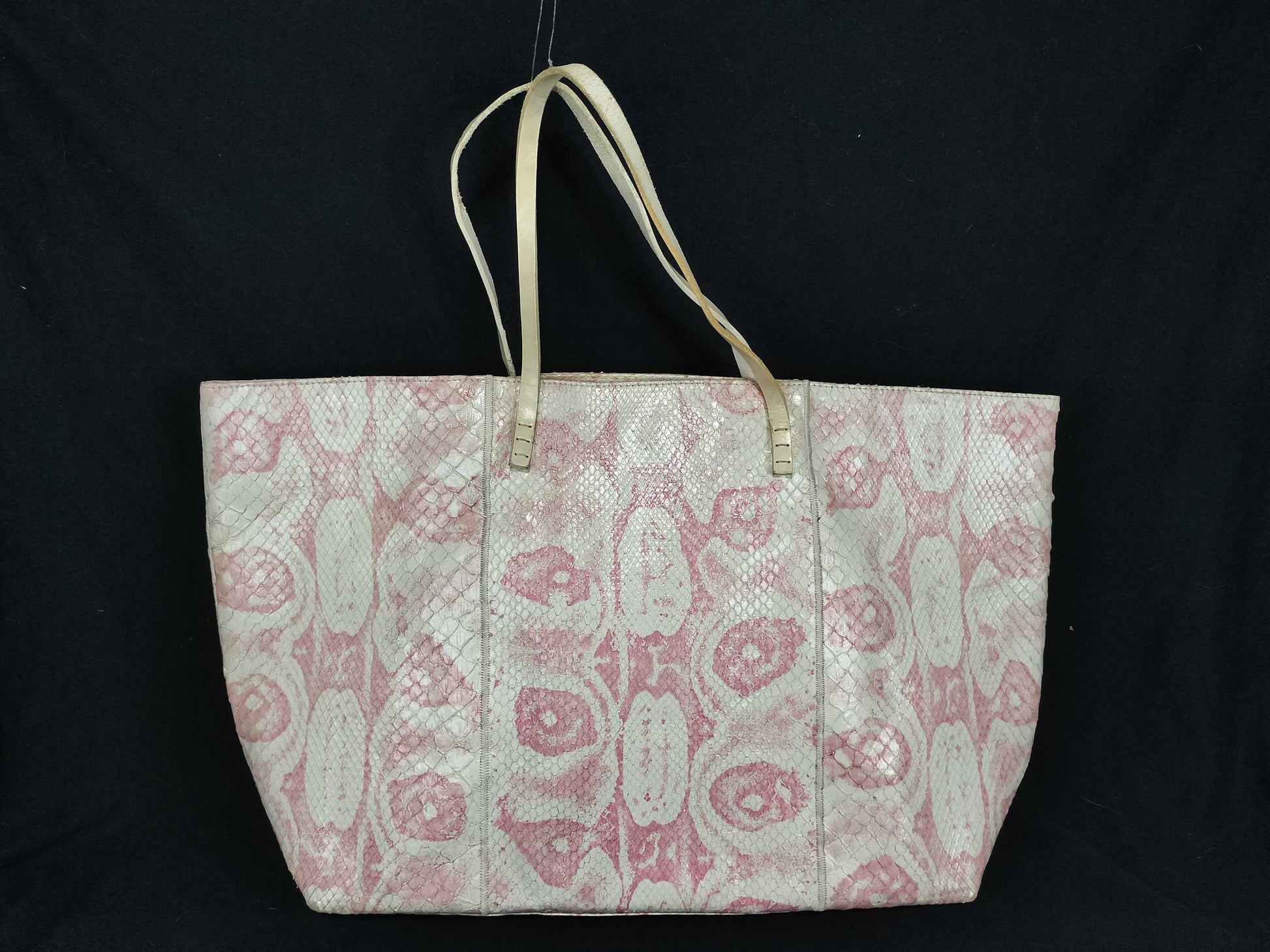 FENDI Fendi Tote Bag Python Tote Bag