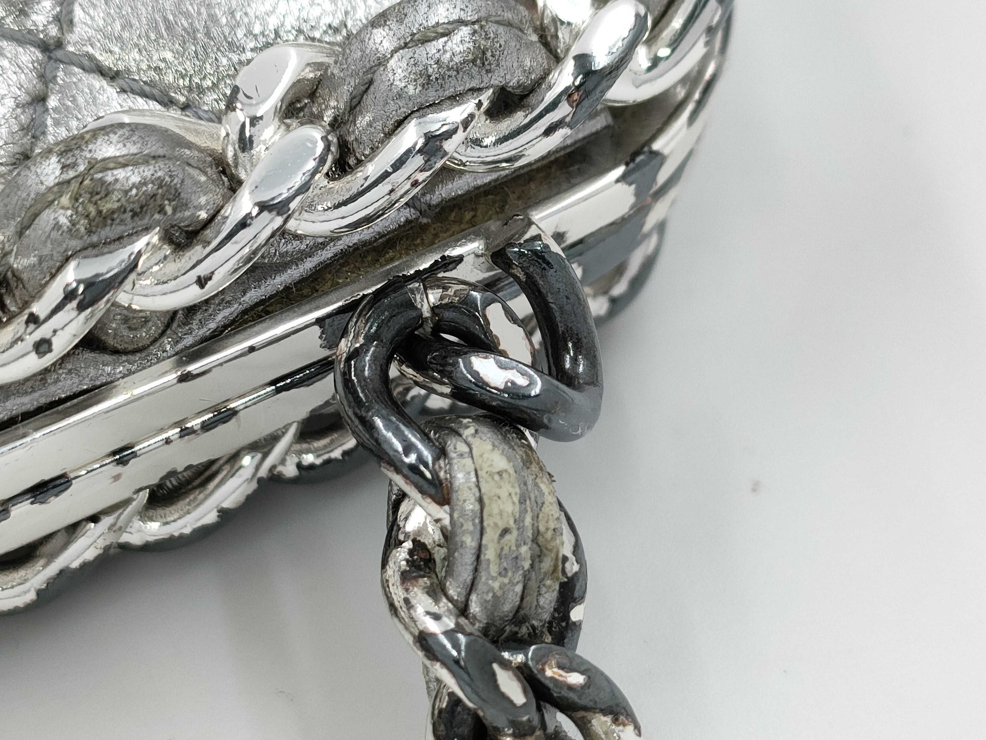 CHANEL Chain Shoulder Bag with Clasp, Seal No. 3, Shoulder Bag