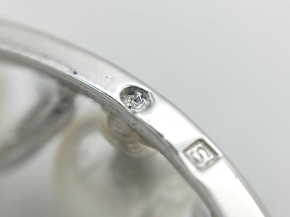 TASAKI Pearl Diameter Approx. 6.0mm-6.1mm Silver 7.8g Brooch 