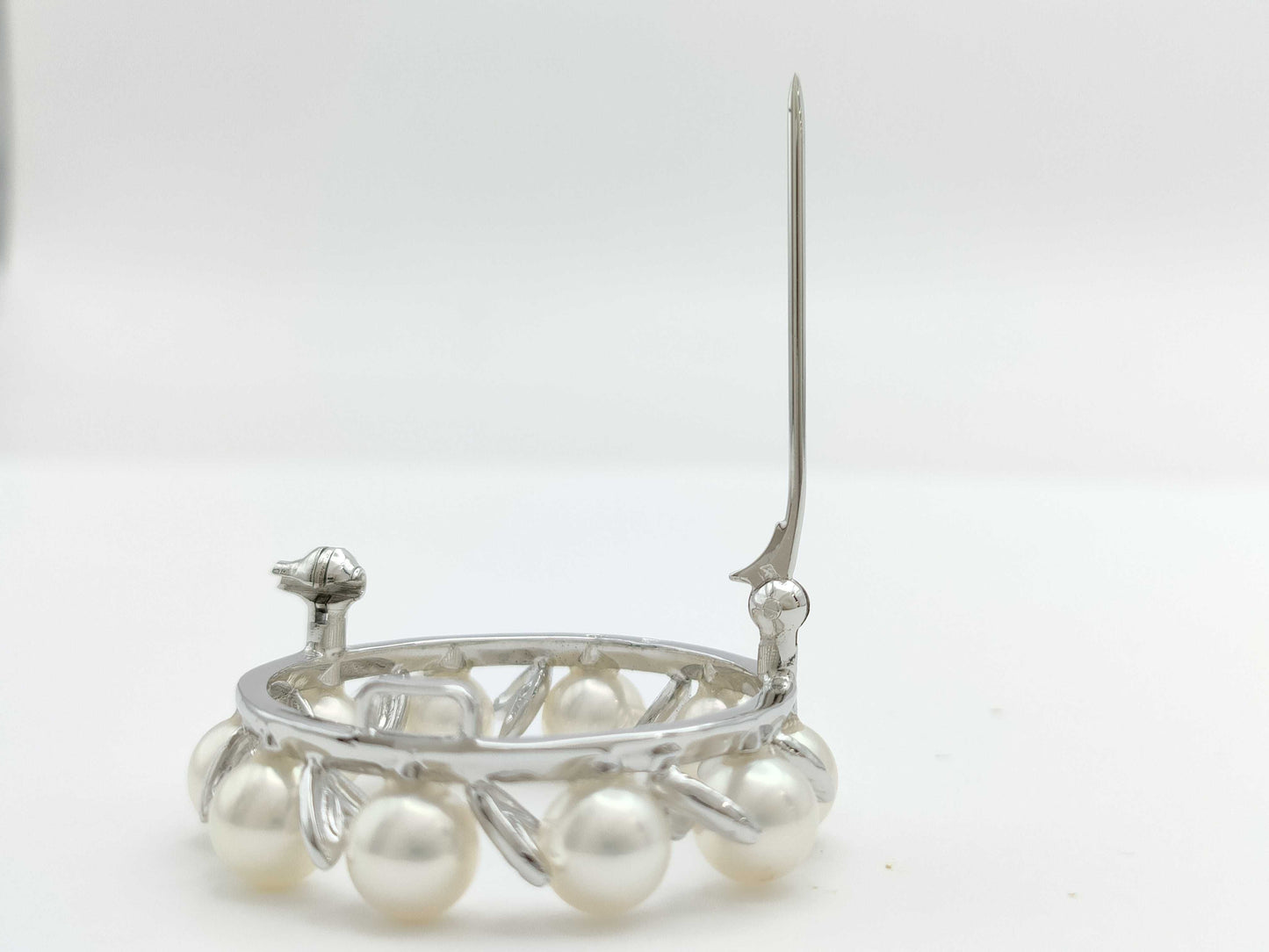 TASAKI Pearl Diameter Approx. 6.0mm-6.1mm Silver 7.8g Brooch 