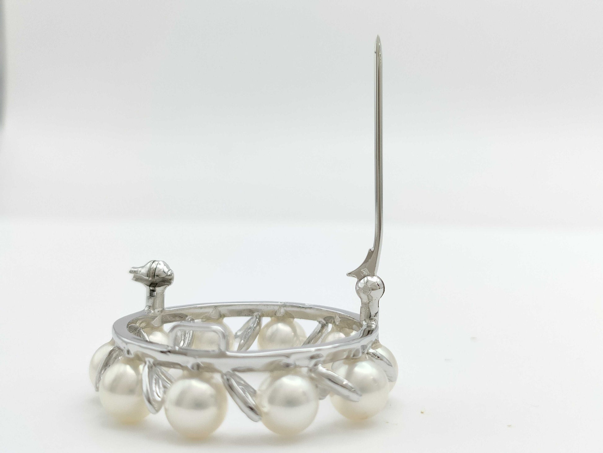 TASAKI Pearl Diameter Approx. 6.0mm-6.1mm Silver 7.8g Brooch 