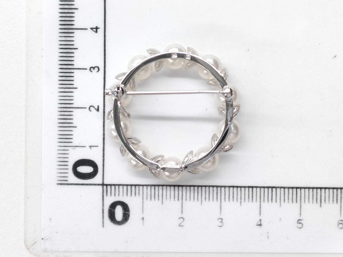 TASAKI Pearl Diameter Approx. 6.0mm-6.1mm Silver 7.8g Brooch 