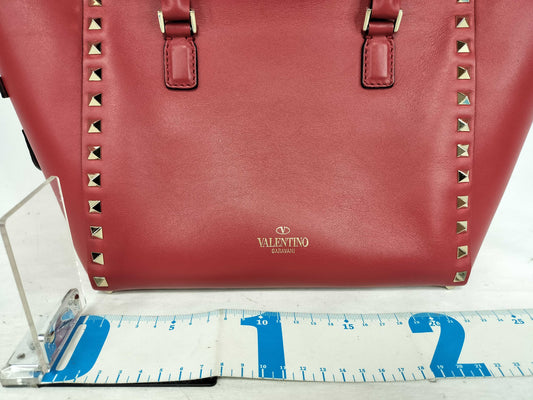 VALENTINO Valentino Garavani Rockstud Leather 2-Way Handbag