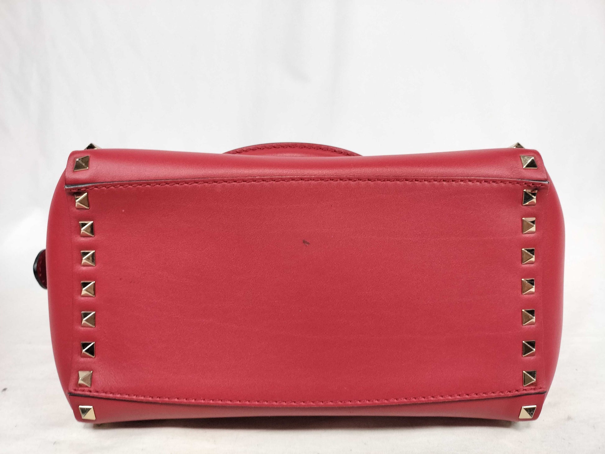 VALENTINO Valentino Garavani Rockstud Leather 2-Way Handbag