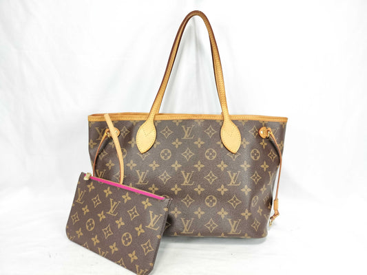 LOUIS VUITTON RFID Unverifiable AR3165 Monogram Louis Vuitton Monogram Neverfull PM M41001 Tote Bag