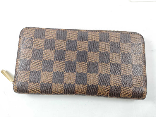 LOUIS VUITTON Mi 11114 RFID Unverified Damier Louis Vuitton Zippy Wallet Damier Wallet