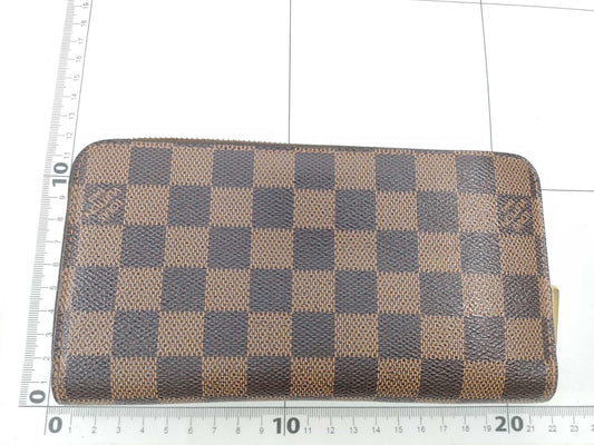 LOUIS VUITTON Mi 11114 RFID Unverified Damier Louis Vuitton Zippy Wallet Damier Wallet