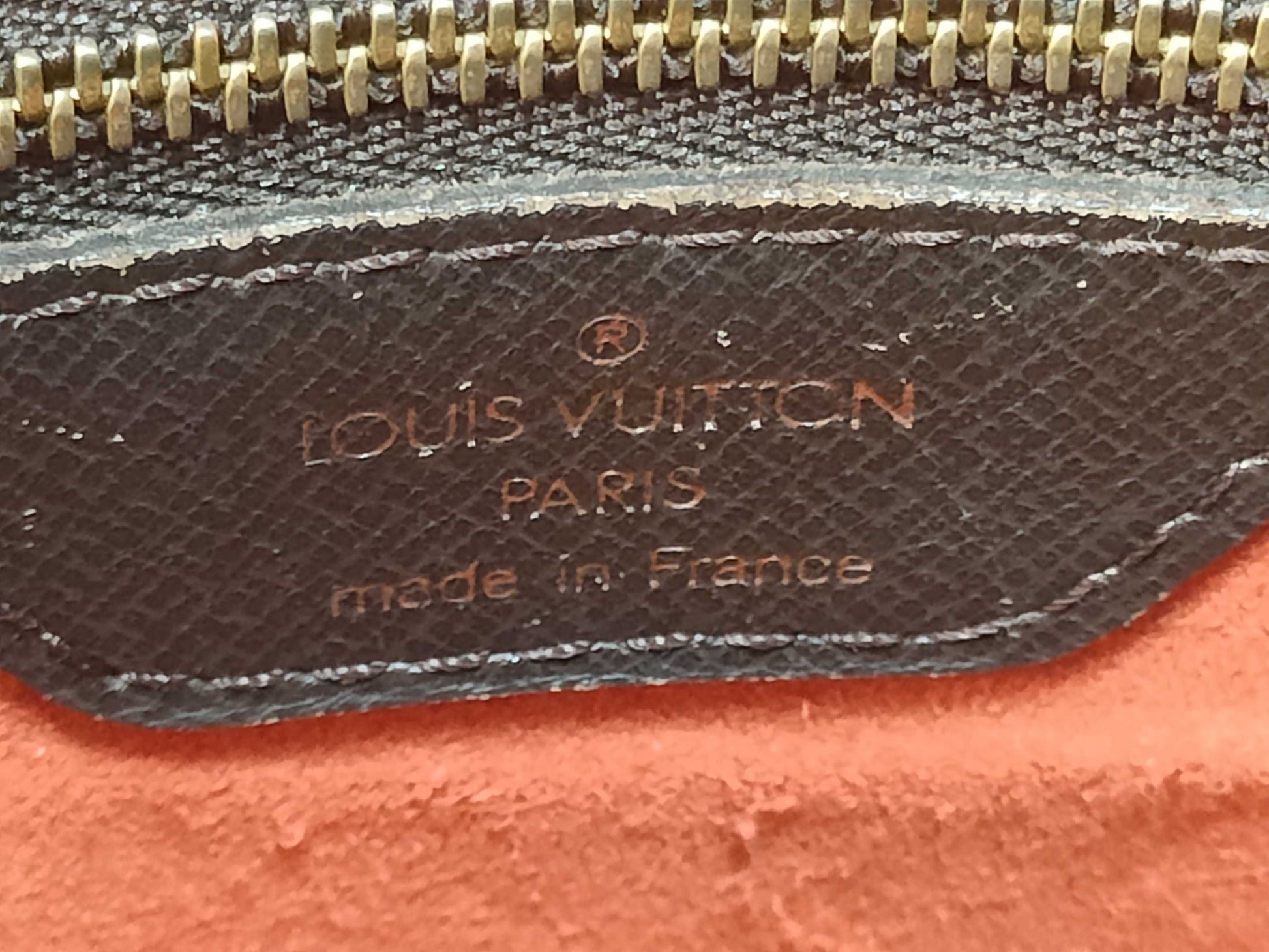 LOUIS VUITTON VI 1928 RFID Unverified Damier Vuitton Brera Handbag