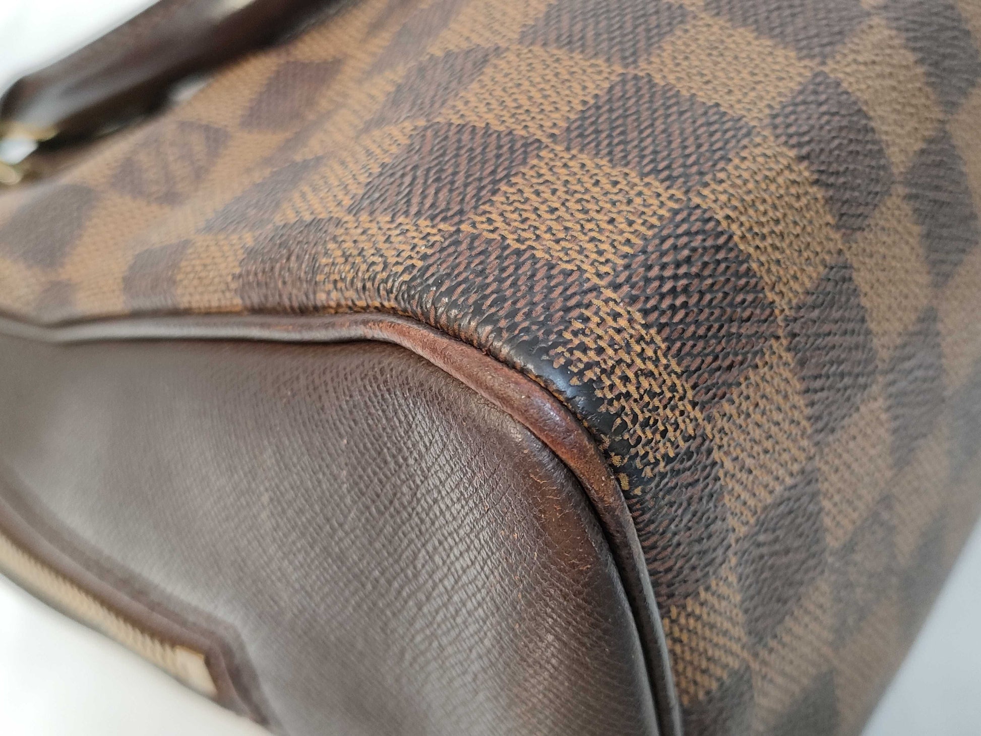 LOUIS VUITTON VI 1928 RFID Unverified Damier Vuitton Brera Handbag
