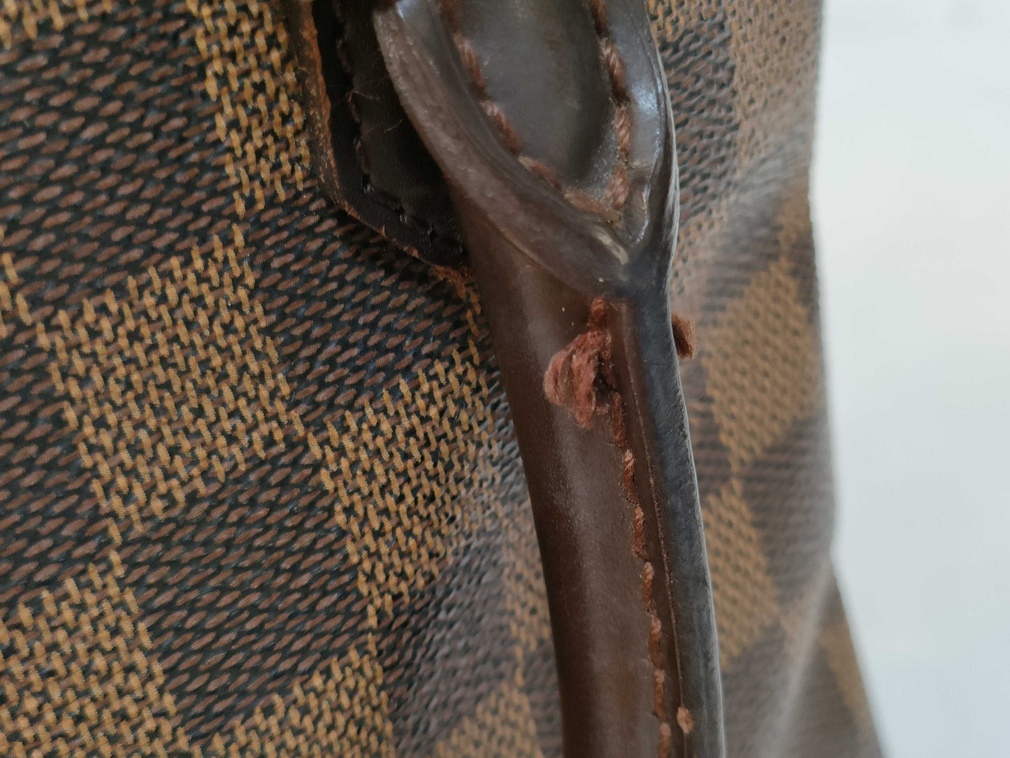 LOUIS VUITTON VI 1928 RFID Unverified Damier Vuitton Brera Handbag