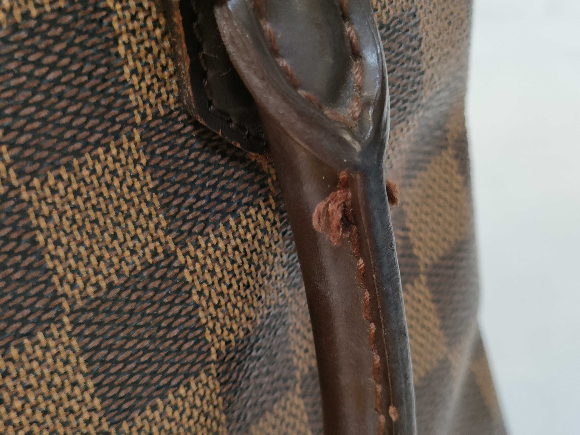 LOUIS VUITTON VI 1928 RFID Unverified Damier Vuitton Brera Handbag