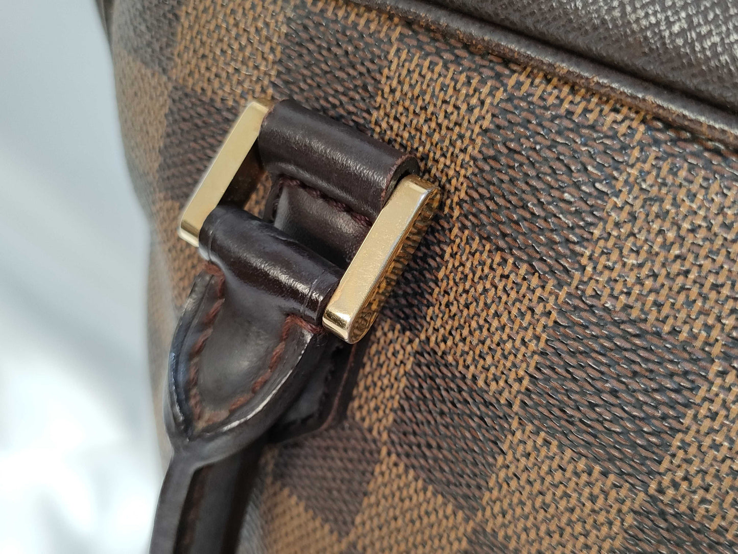 LOUIS VUITTON VI 1928 RFID Unverified Damier Vuitton Brera Handbag