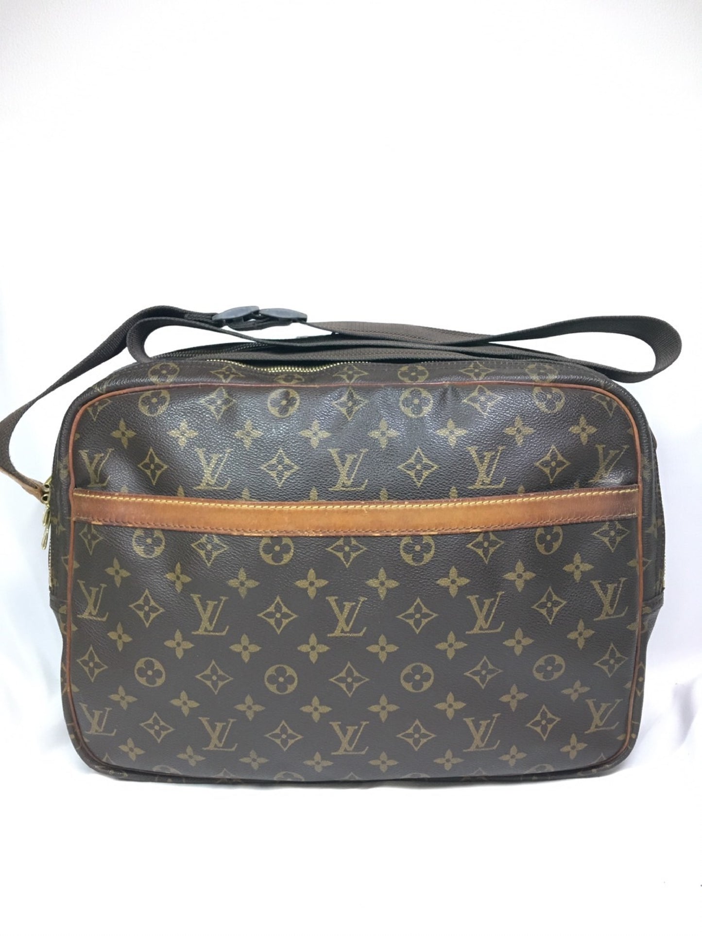 LOUIS VUITTON Monogram Reporter Shoulder Bag