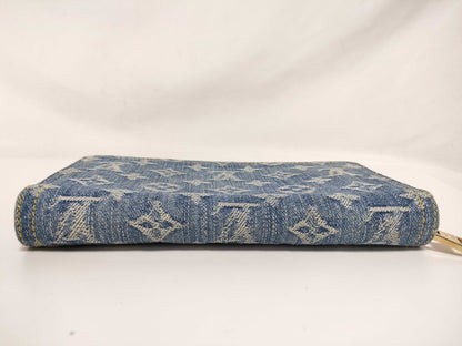 LOUIS VUITTON RFID Verified, Serial Number Unverifiable, Monogram Denim Bag, Zippy Wallet, LV Remix Denim Wallet