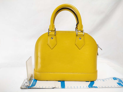 LOUIS VUITTON AA0186 Epi Alma BB Handbag with Strap, Padlock, 2 Keys, and Bag 250715#01
