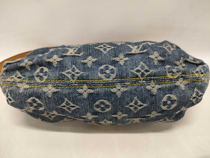 LOUIS VUITTON Monogram Denim Mini Pretty Shoulder Bag M95050