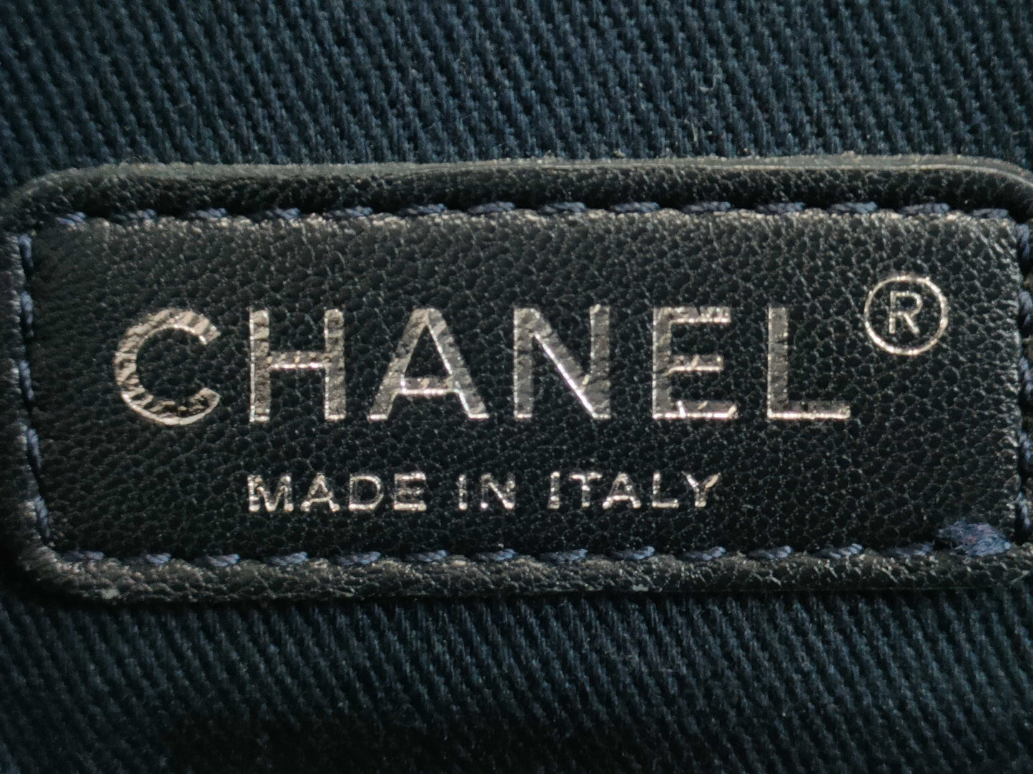 CHANEL Deauville Denim Bowling Shoulder Bag