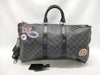 LOUIS VUITTON Louis Vuitton Damier Graphite Keepall Bandouliere 45 N41057 Boston Bag