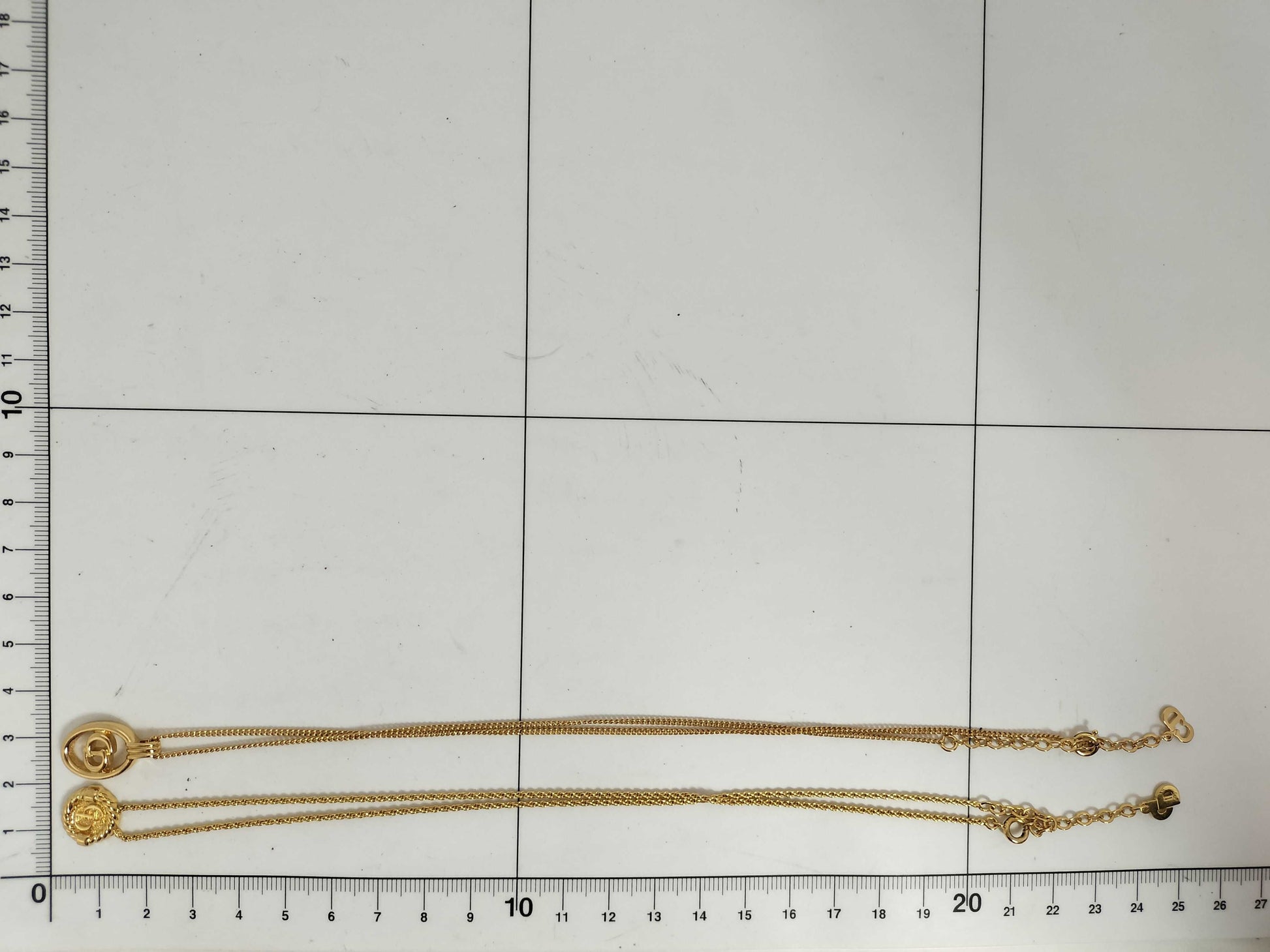 Dior CD Necklace x 2 Accessories Summary Accessories Summary 