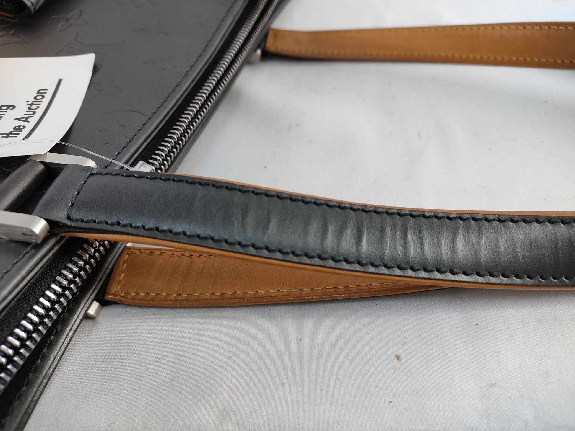 LOUIS VUITTON Monogram Matte LV Business Bag Handbag
