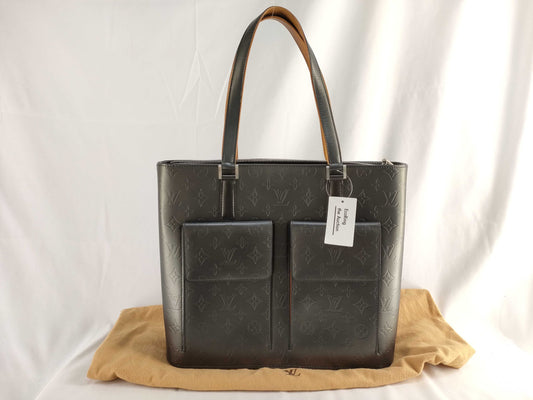 LOUIS VUITTON Monogram Matte LV Business Bag Handbag