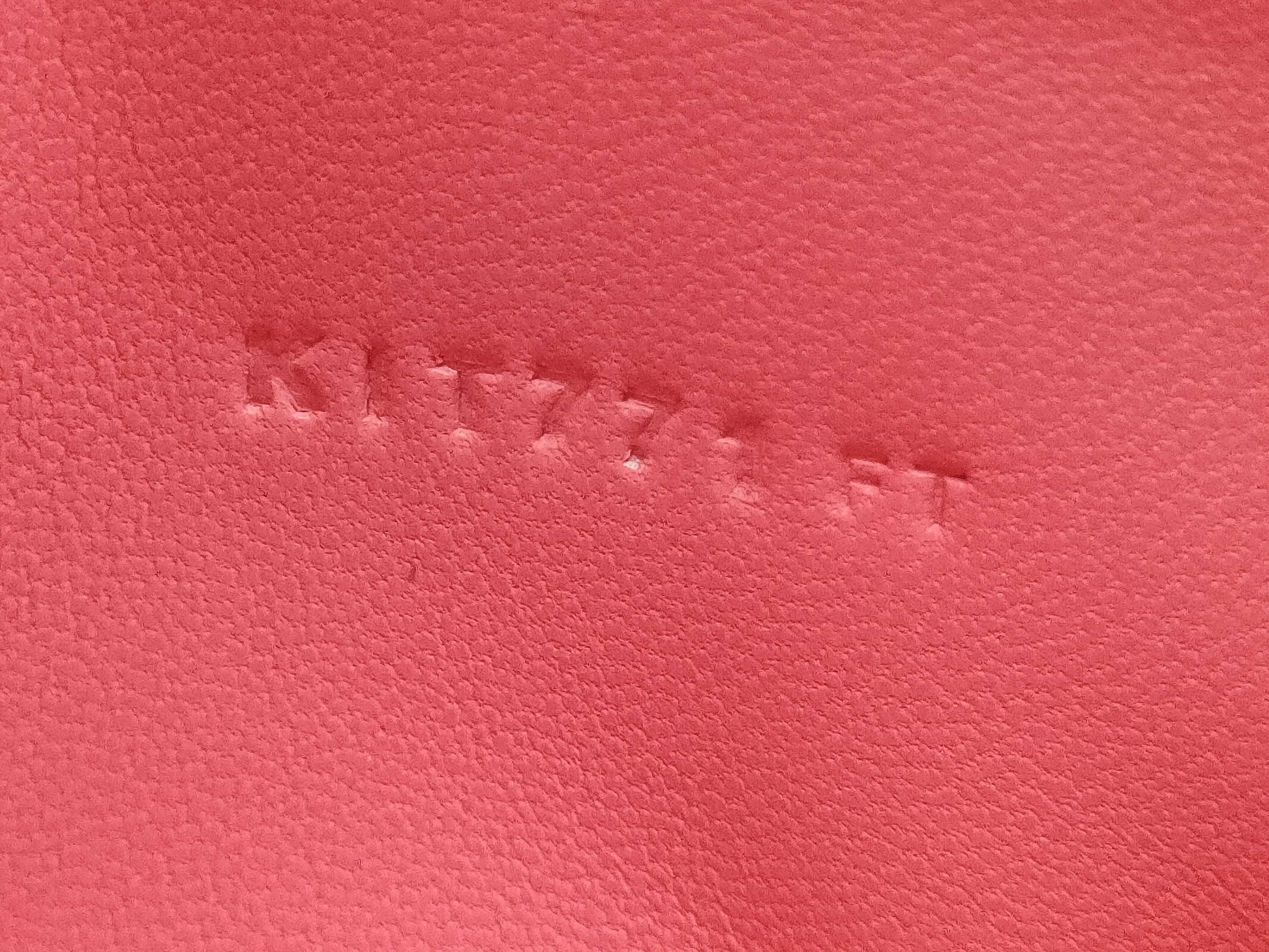 HERMES Bolide 1923 Mini Rose Azalee Evercolor Handbag with Silver Hardware and K Stamp