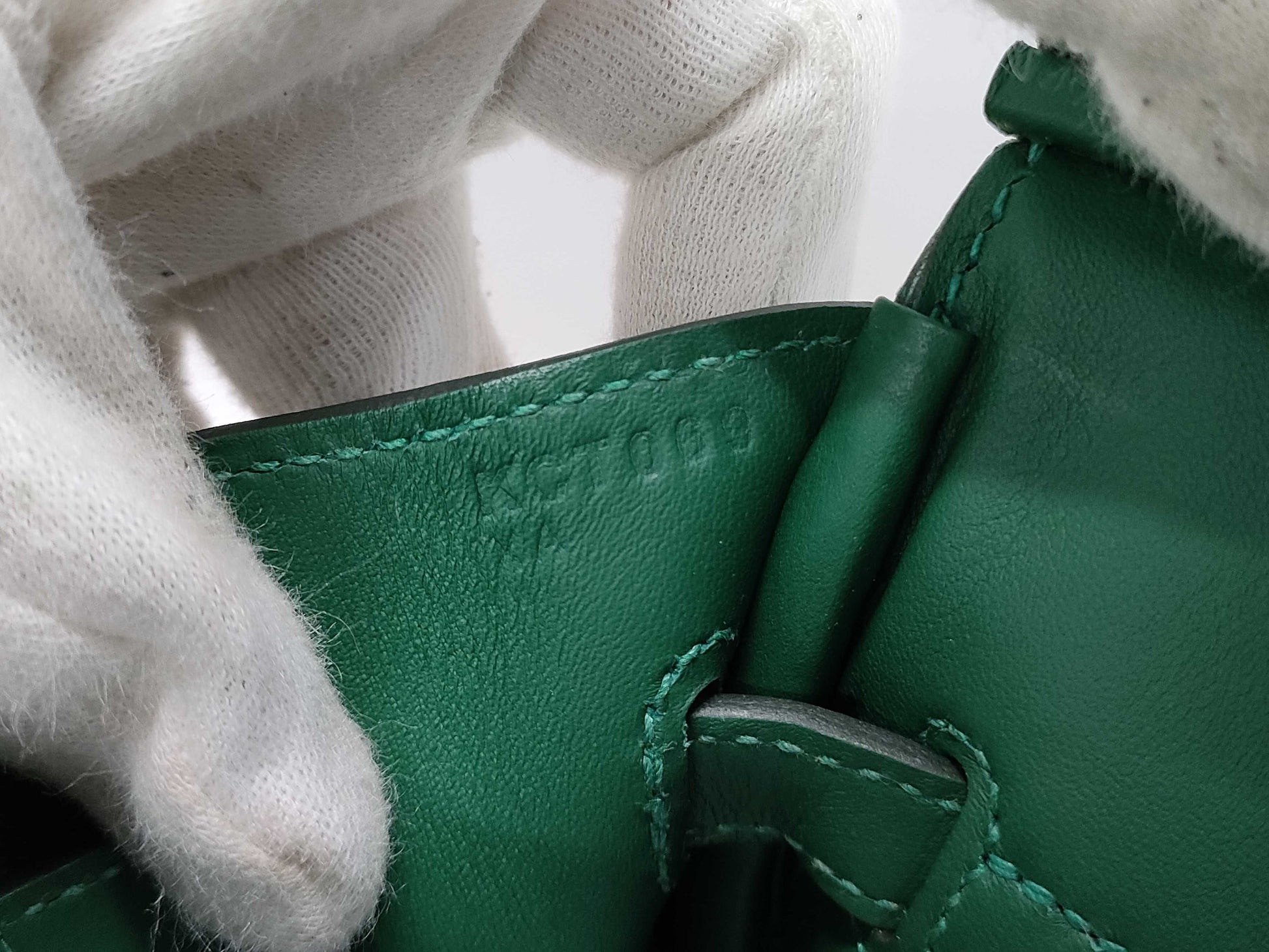 HERMES Birkin 25 Cargo Vertigo Toile H Leather Handbag with Silver Hardware and K Stamp
