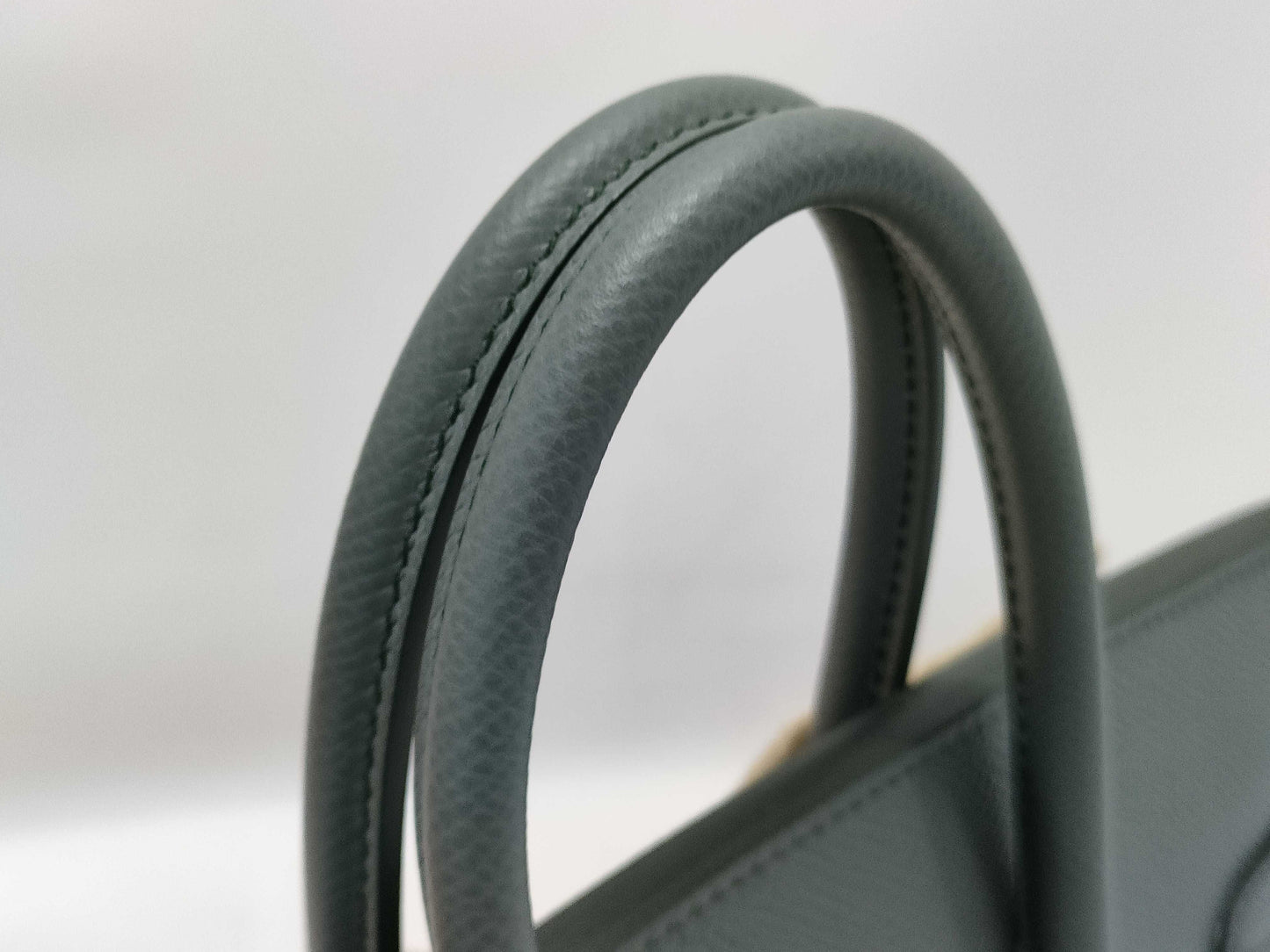 HERMES Birkin 25 Sellier Vert Amande Epsom Silver Hardware K Stamp Handbag