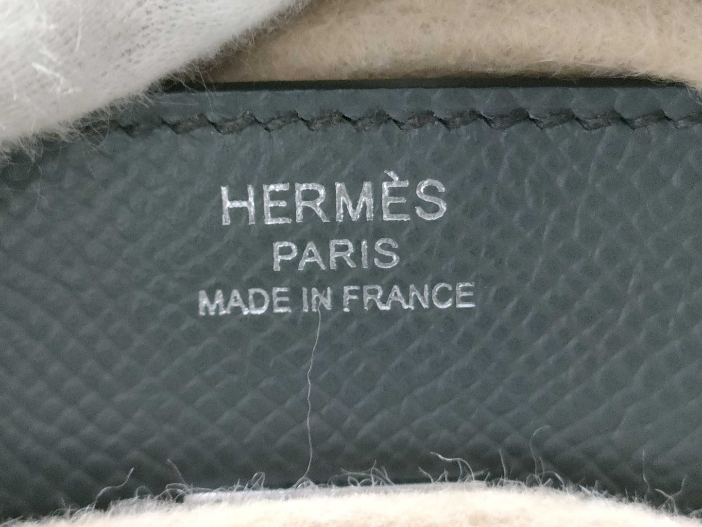 HERMES Birkin 25 Sellier Vert Amande Epsom Silver Hardware K Stamp Handbag